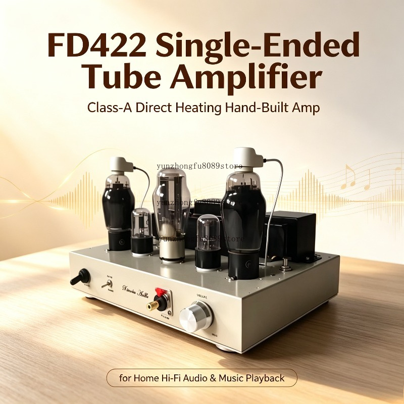 Audio Youtube Music Free - FD422 Amplifier Tabung Single-Ended, Amplifier Buatan