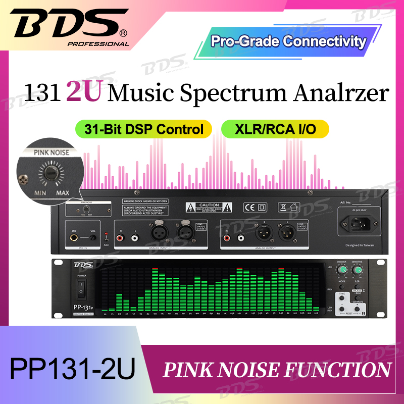 Audio Music Generator Free - BDS PP-131P 31-Segmen Rackmount Audio Analyzer