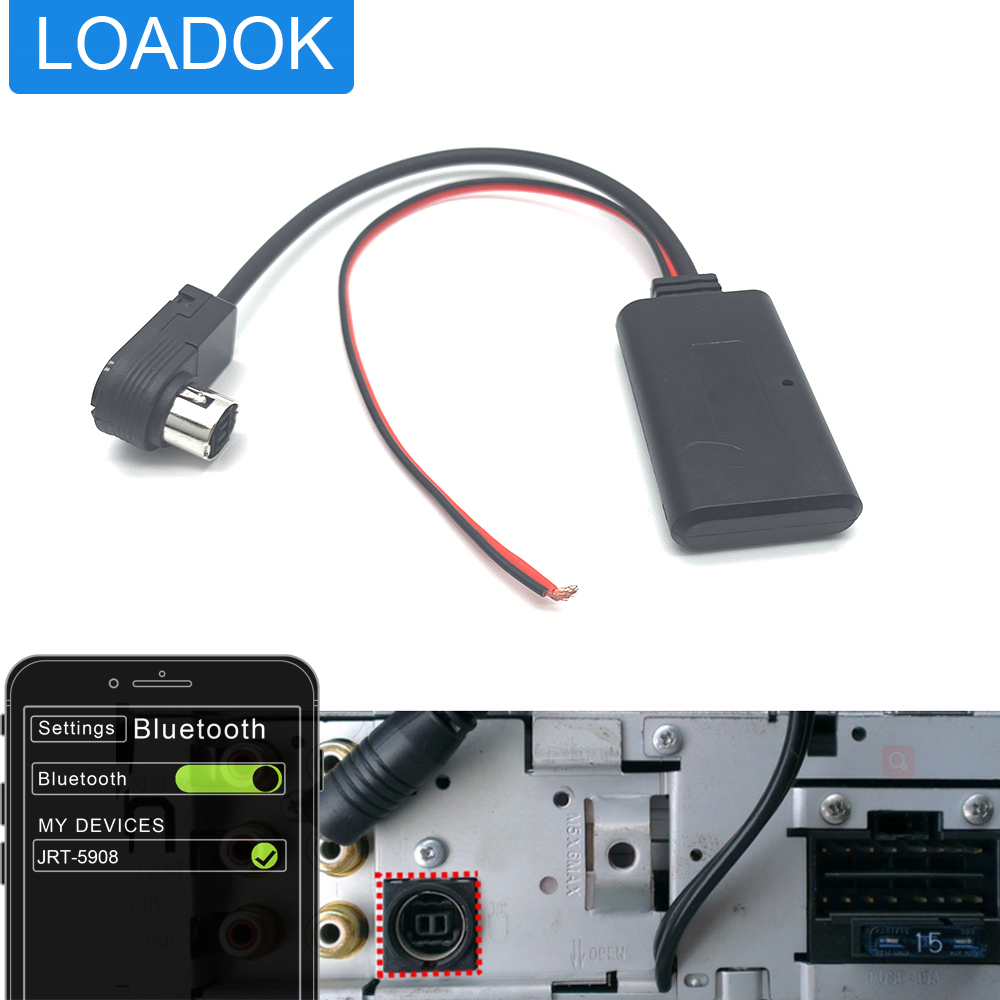 Audio Music Ai - Modul Bluetooth 5.0 Mobil dengan Kabel