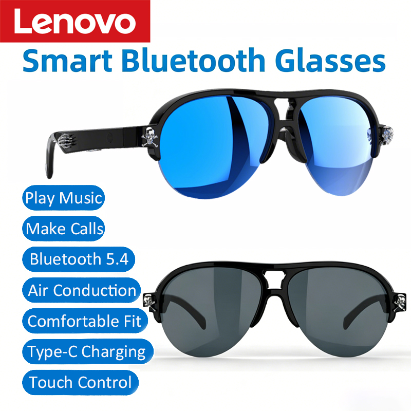 Audio Music Ai - Kacamata Pintar AI Bluetooth Lenovo Navigasi