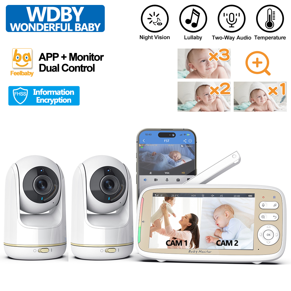 VB803 PRO Monitor Bayi dengan  - Music Audio Pro ulasan dan harga