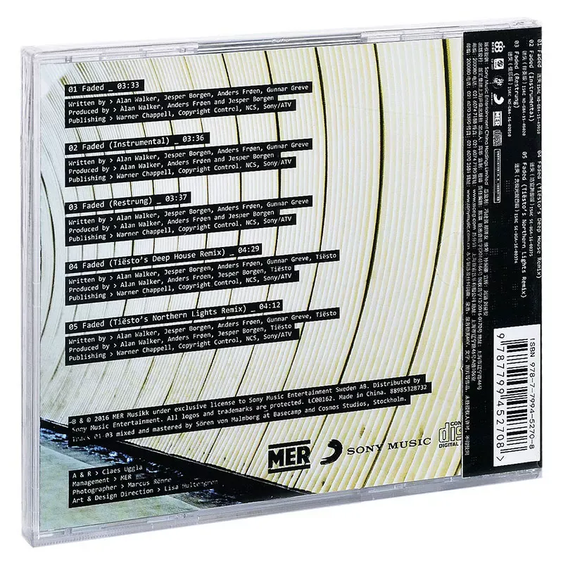 untuk Alan Walker Lost CD Albu - Audio Music Of ulasan dan harga