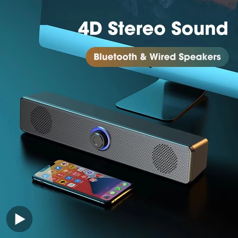 Soundbar Musik Komputer Caixa  - Audio Music Mp3 Free ulasan dan harga