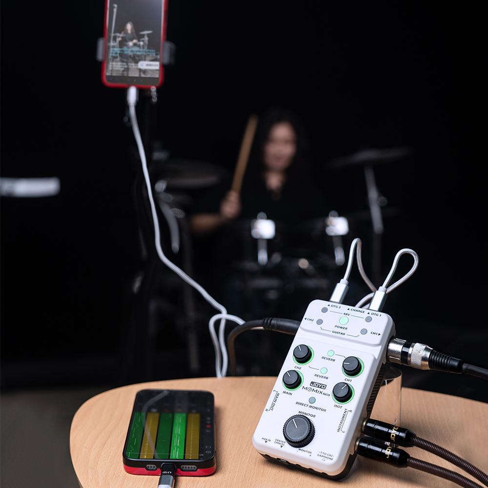 JOYO Audio Mixer MOMIX PRO Coc - Audio Music Instrumental ulasan dan harga