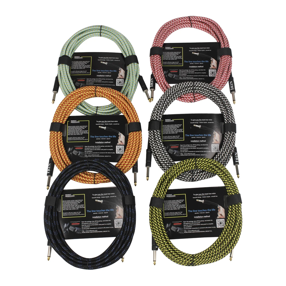 IRIN kabel Audio 3M/6M/10M, co - Audio Music Instrumental ulasan dan harga