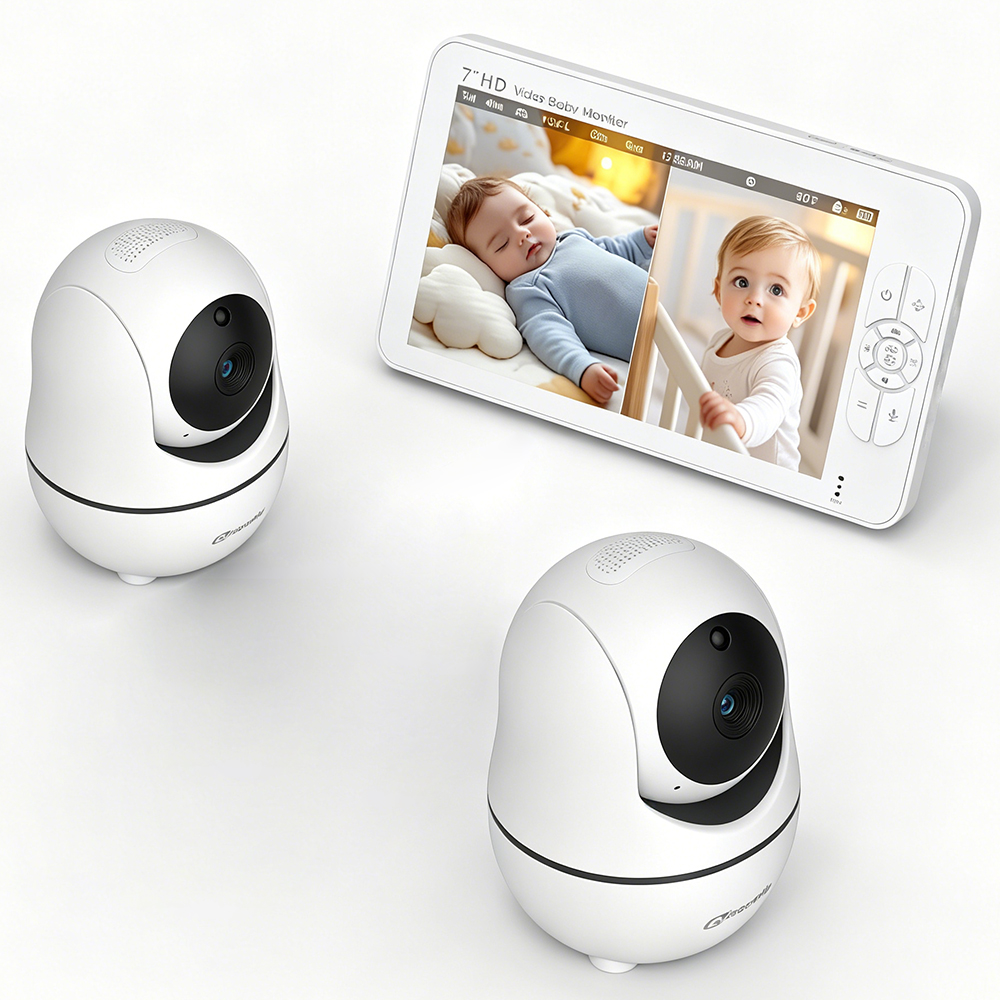Monitor Bayi Layar Terpisah HD - Audio Hd Music ulasan dan harga