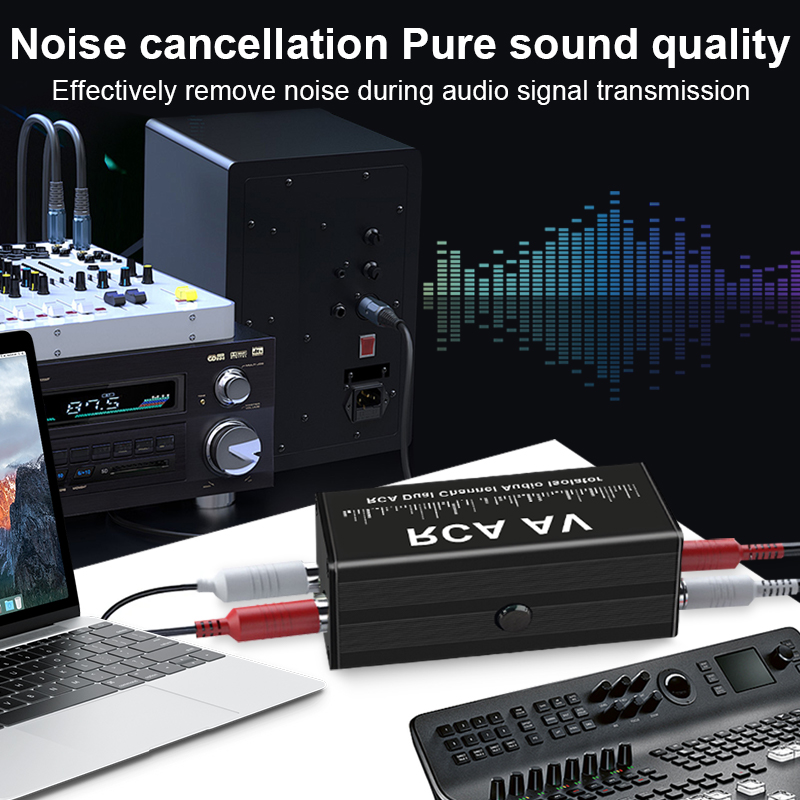 Isolator Loop Tanah RCA 2 Salu - Audio Music Of ulasan dan harga