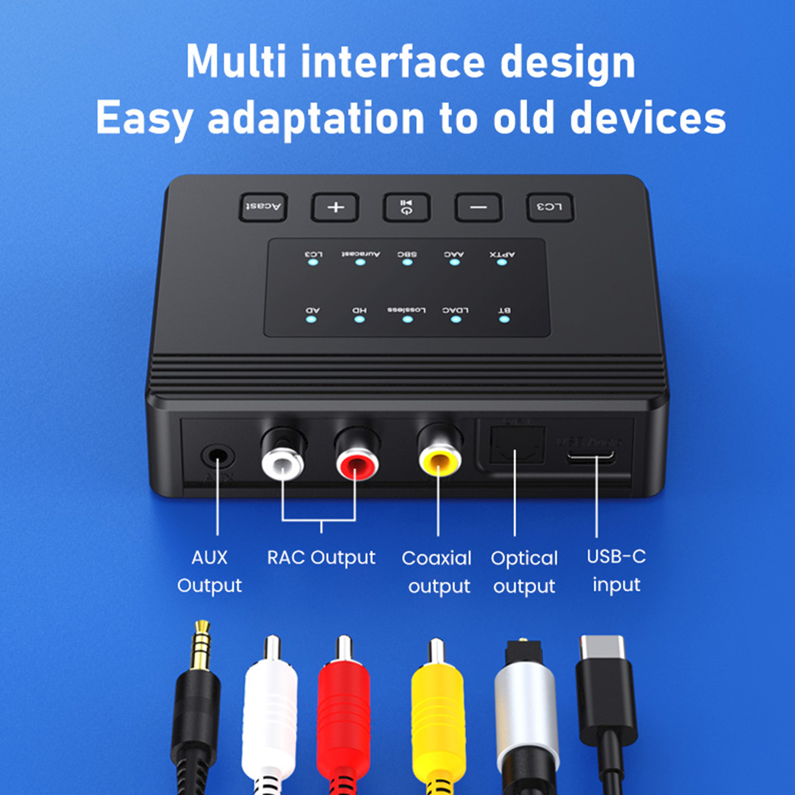 Penerima Audio Bluetooth 6.0 L - Audio Hd Music ulasan dan harga