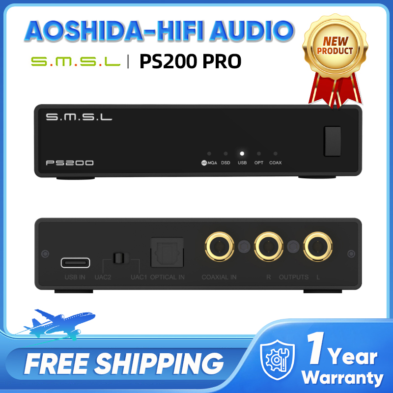 SMSL PS200 PRO DAC Konverter A - Music Audio Pro ulasan dan harga