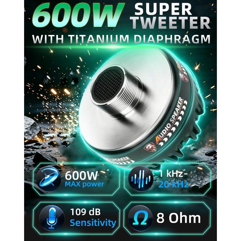 2 Buah Speaker Tweeter Titaniu - Music Audio Pro ulasan dan harga