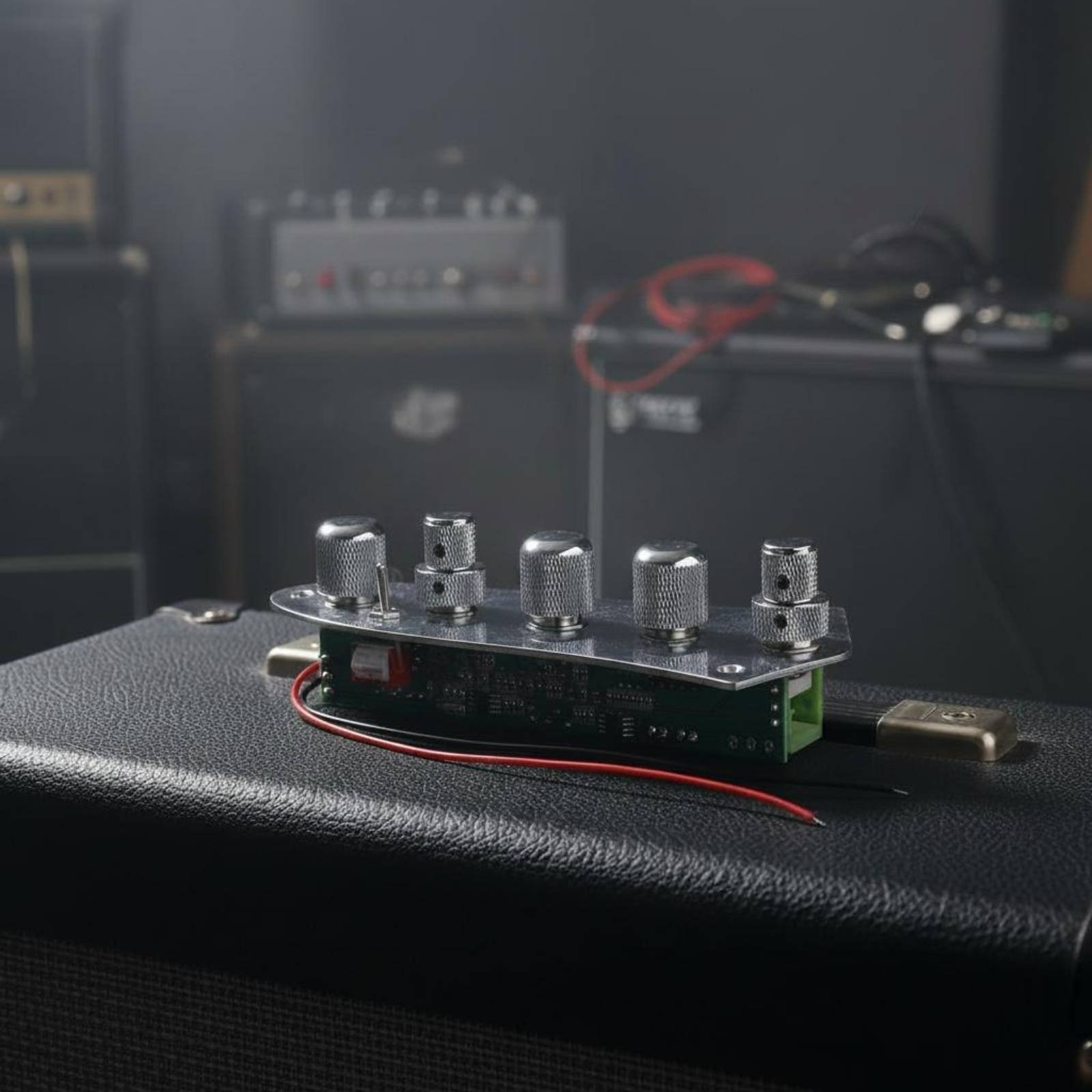 Sirkuit Kontrol Bass Modul Kon - Audio Music Instrumental ulasan dan harga