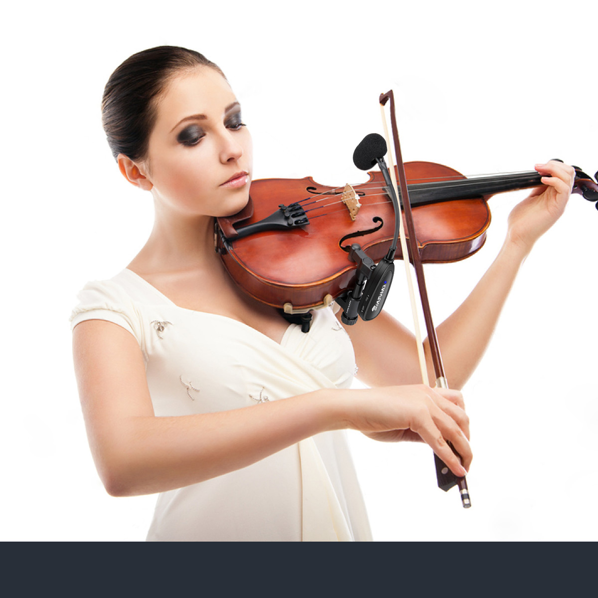 Kimofun mikrofon nirkabel 2.4G - Audio Youtube Music Free ulasan dan harga